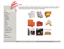 Tablet Screenshot of geoswohnen.de
